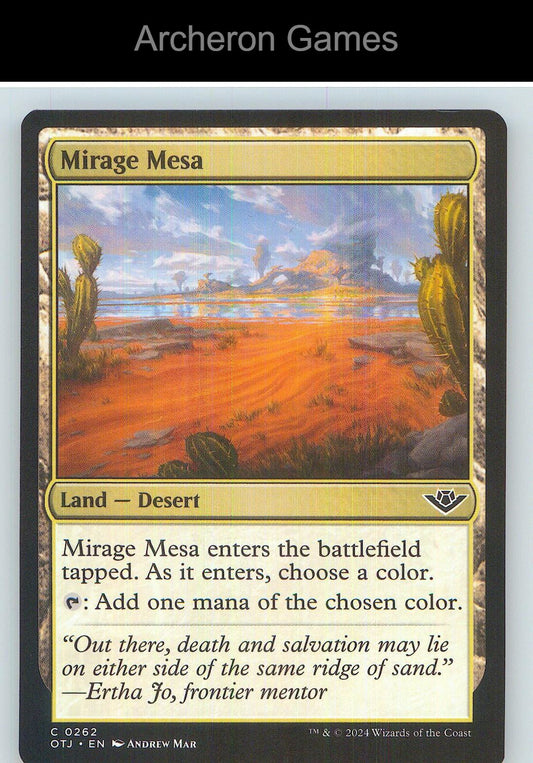 Mirage Mesa OTJ 262 C MTG Card NM/EX+
