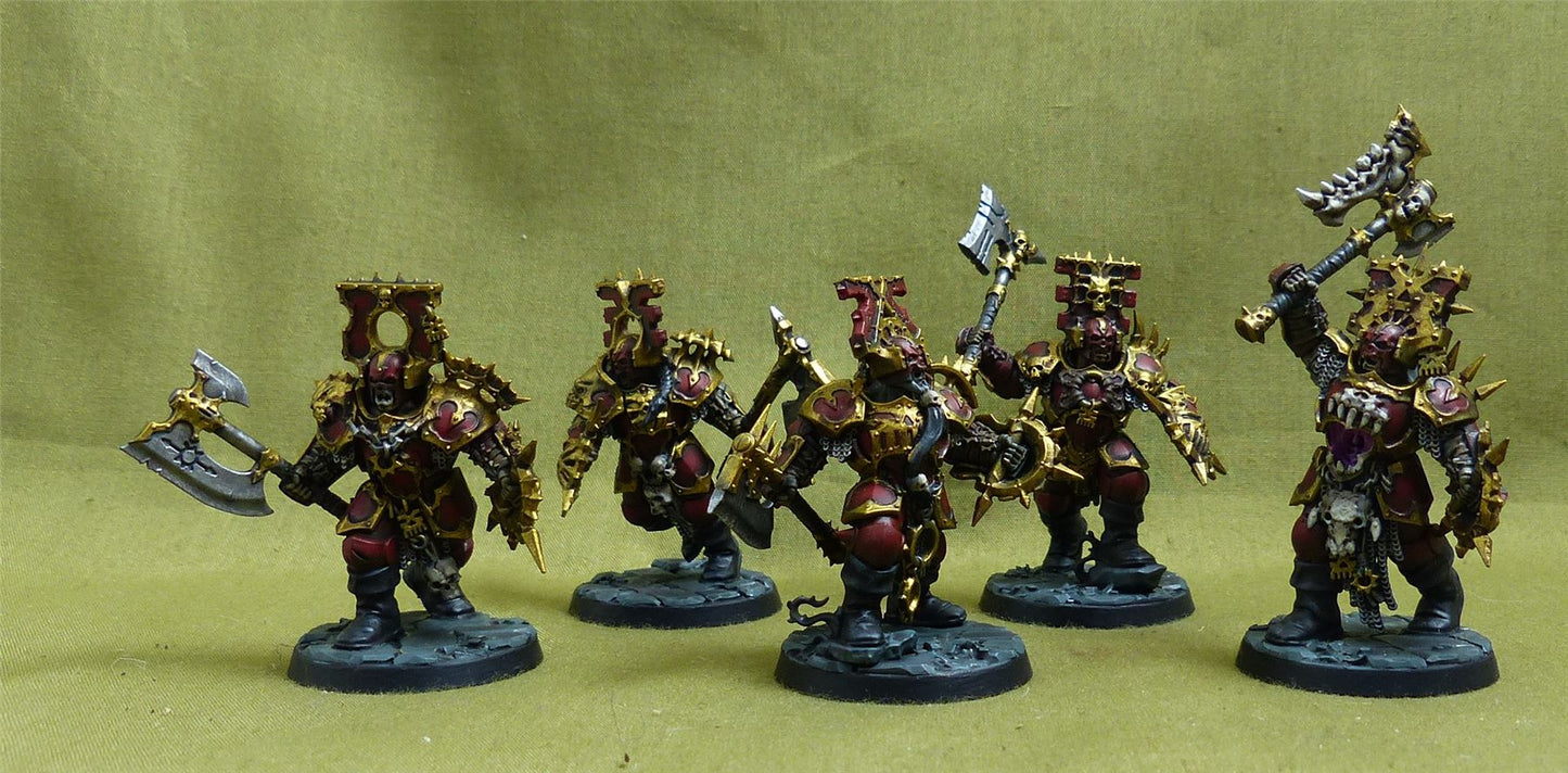 Blood Warriors painted - Blades of Khorne - Warhammer AoS #2AJ