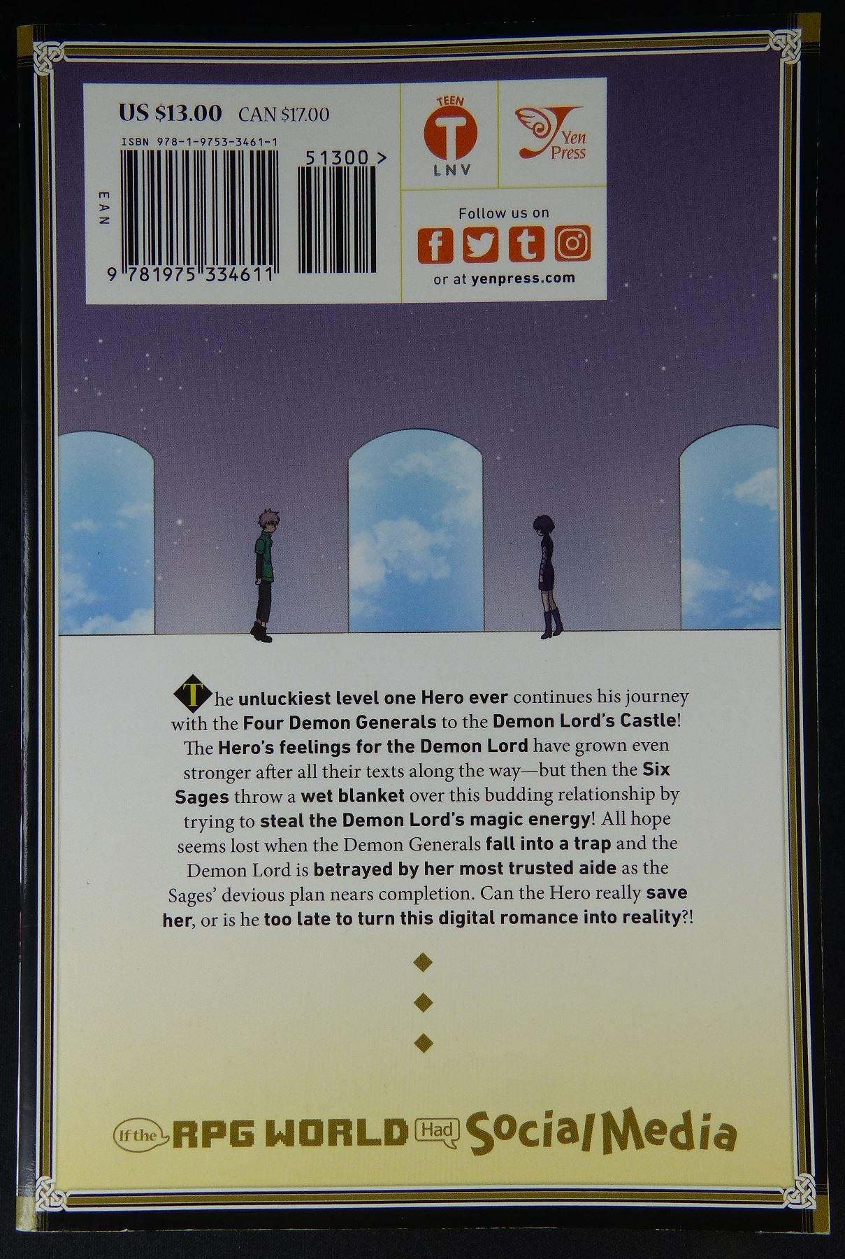 If the RPG World had social Media  - Softback Manga #27T