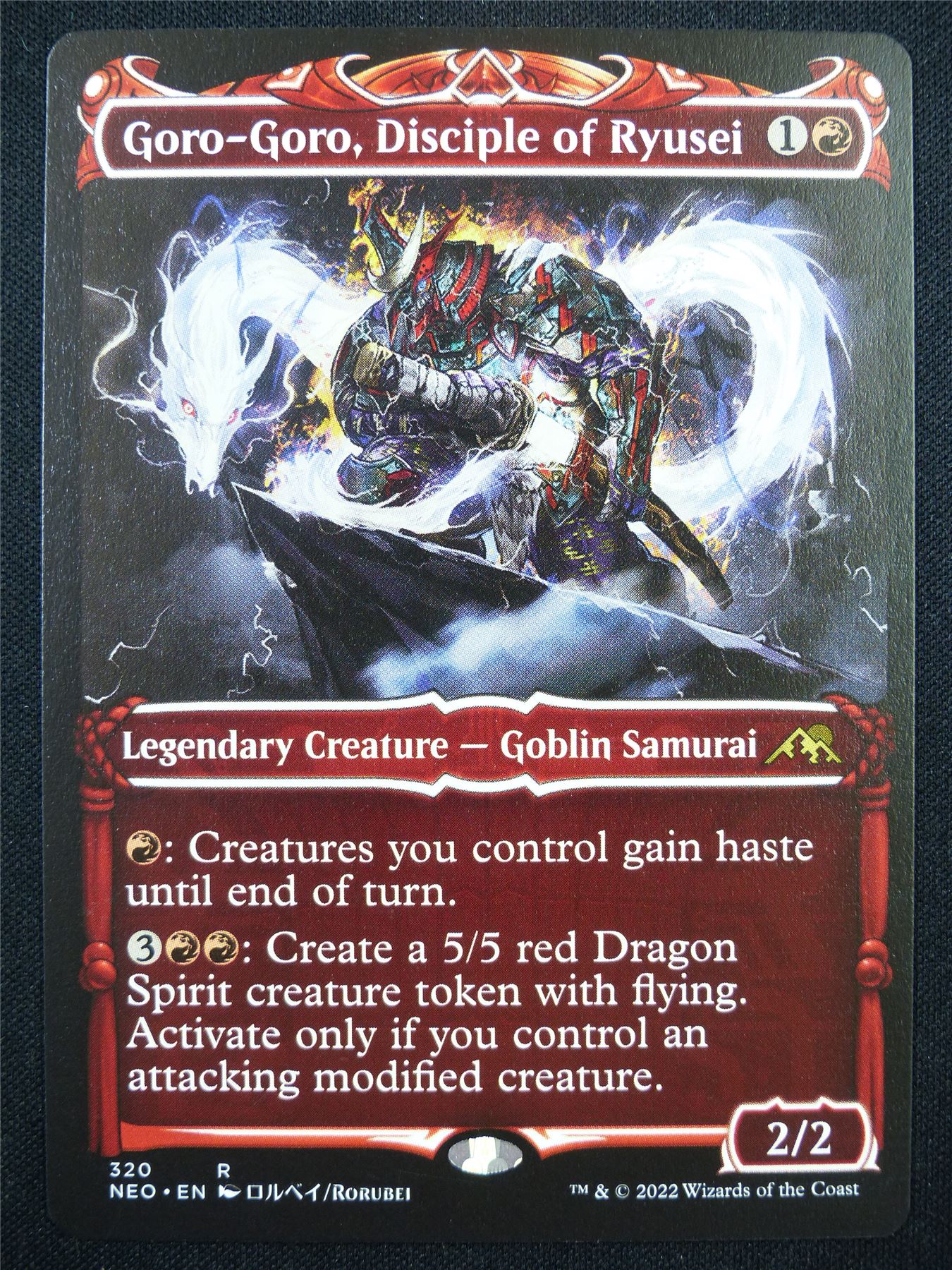 Goro-Goro Disciple of Ryusei Showcase - NEO - Mtg Card #YG