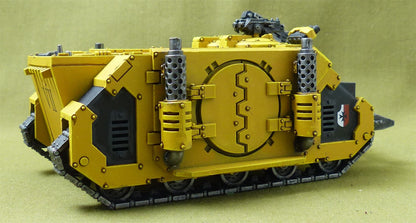 Deimos Pattern Rhino painted - Imperial Fists - Warhammer Horus Heresy #7V3