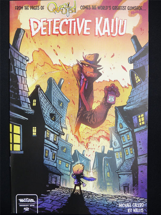 DETECTIVE Kaiju #2 - Aug 2025 Massive Comic #2XJ