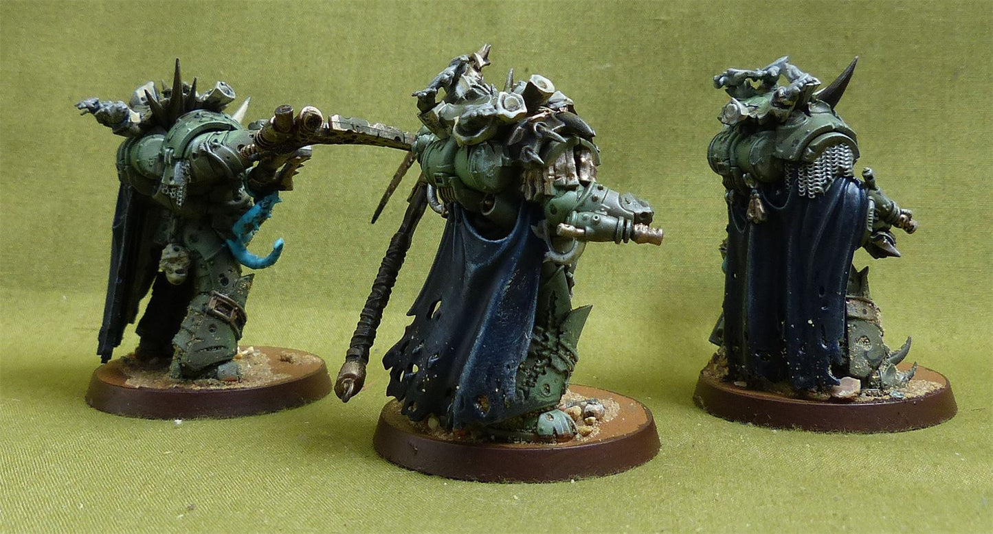 Deathshroud Terminators Painted - Death Guard - Warhammer 40K #3V8