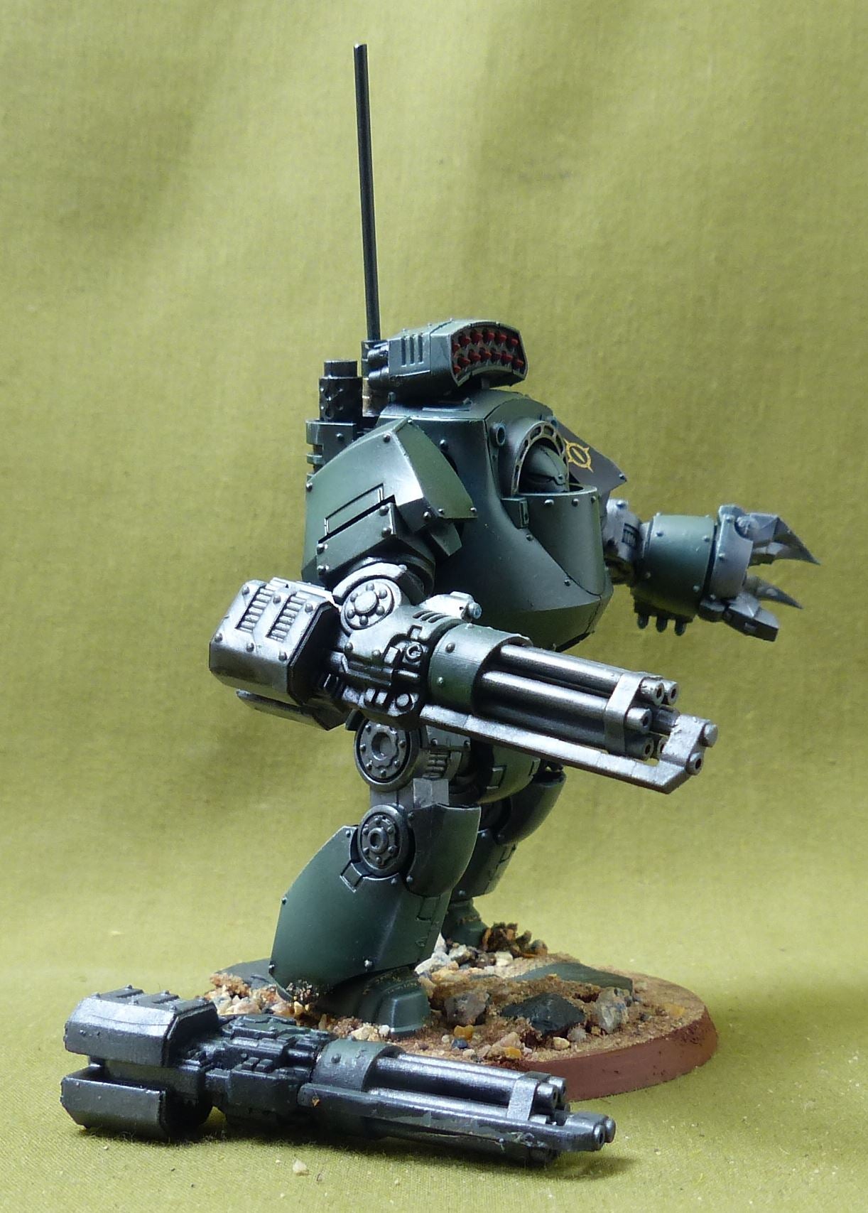 Contemptor Dreadnought Painted - Sons of Horus - Warhammer Horus Heresy #BN