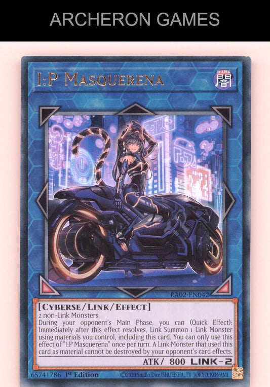 I:P Masquerena (Alternate Art) Ultra Rare YUGIOH Card
