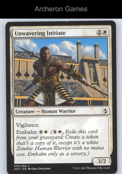 Unwavering Initiate 36 C MTG Card The List Reprints