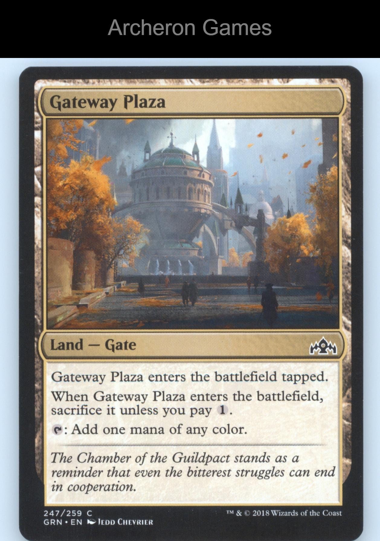 Gateway Plaza 247 C MTG Card The List Reprints