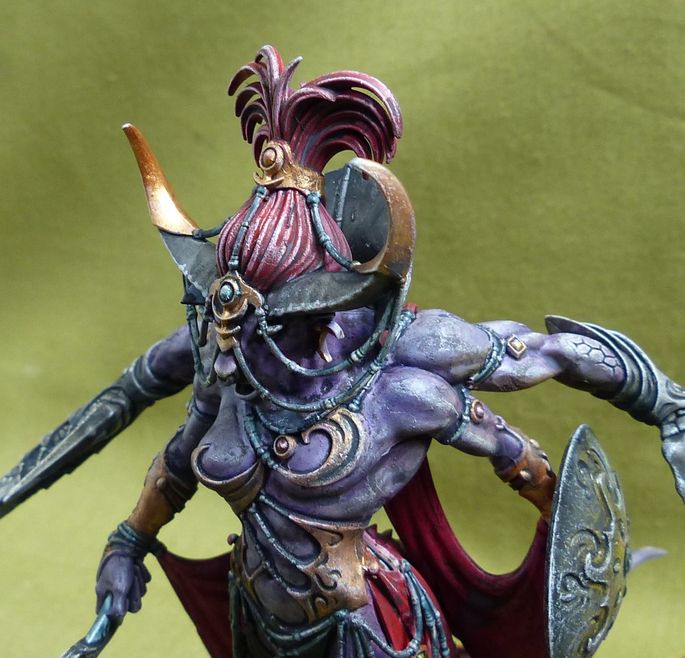 Keeper of Secrets painted - Chaos Daemons - Warhammer 40K AoS #5BB