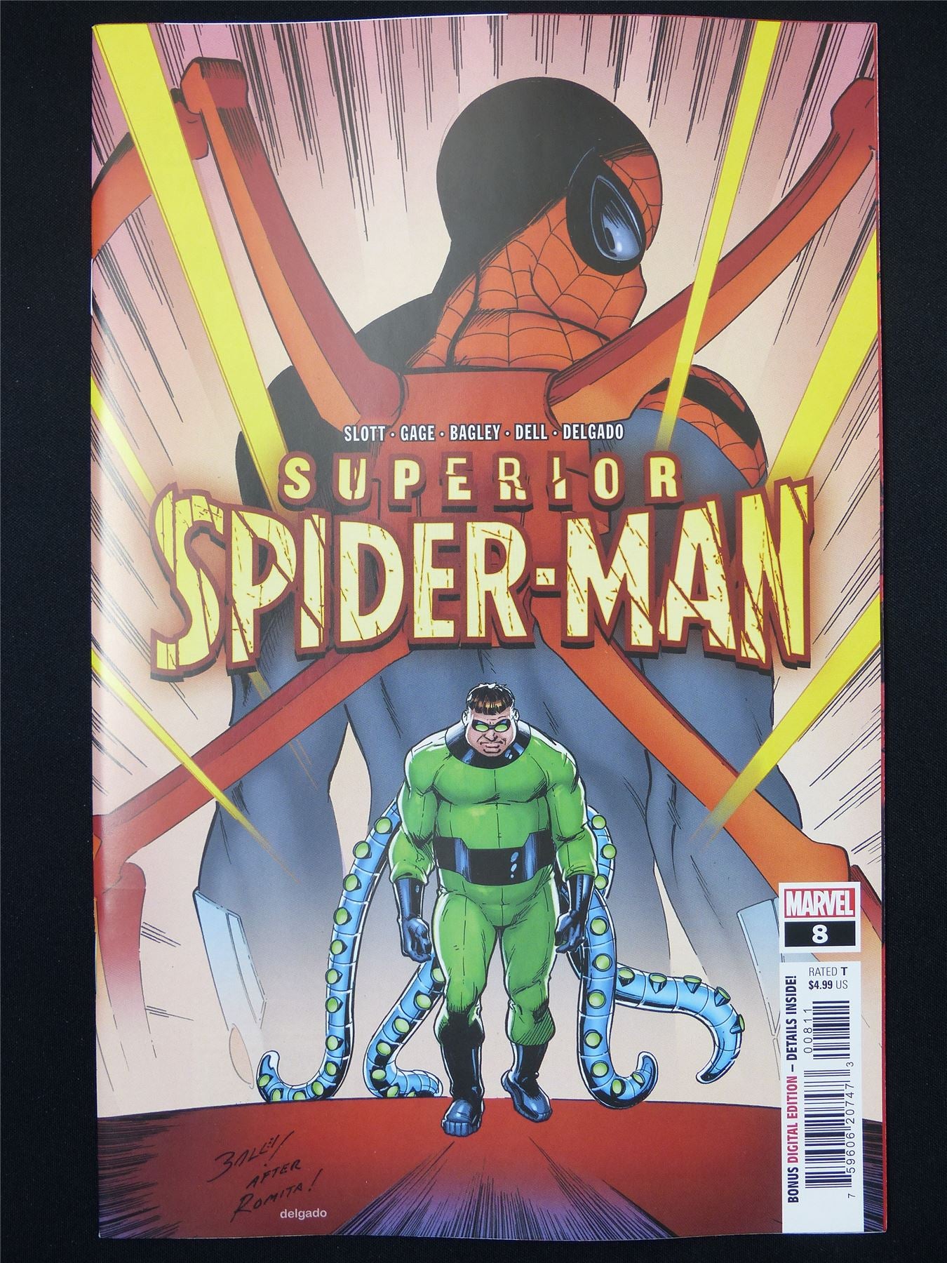 Superior SPIDER-MAN #8 - Aug 2024 Marvel Comic #2MZ