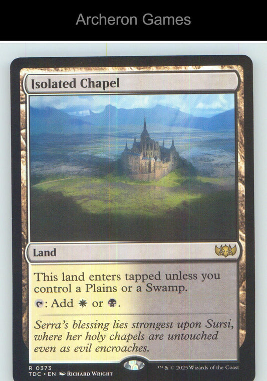 Isolated Chapel TDC 373 R MTG Card NM/EX+