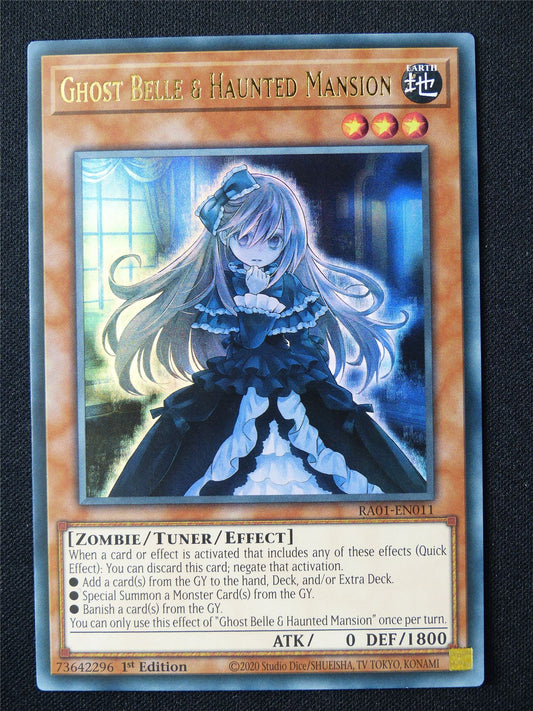 Ghost Belle & Haunted Mansion RA01 Ultra Rare - 1st ed Yugioh Card #72