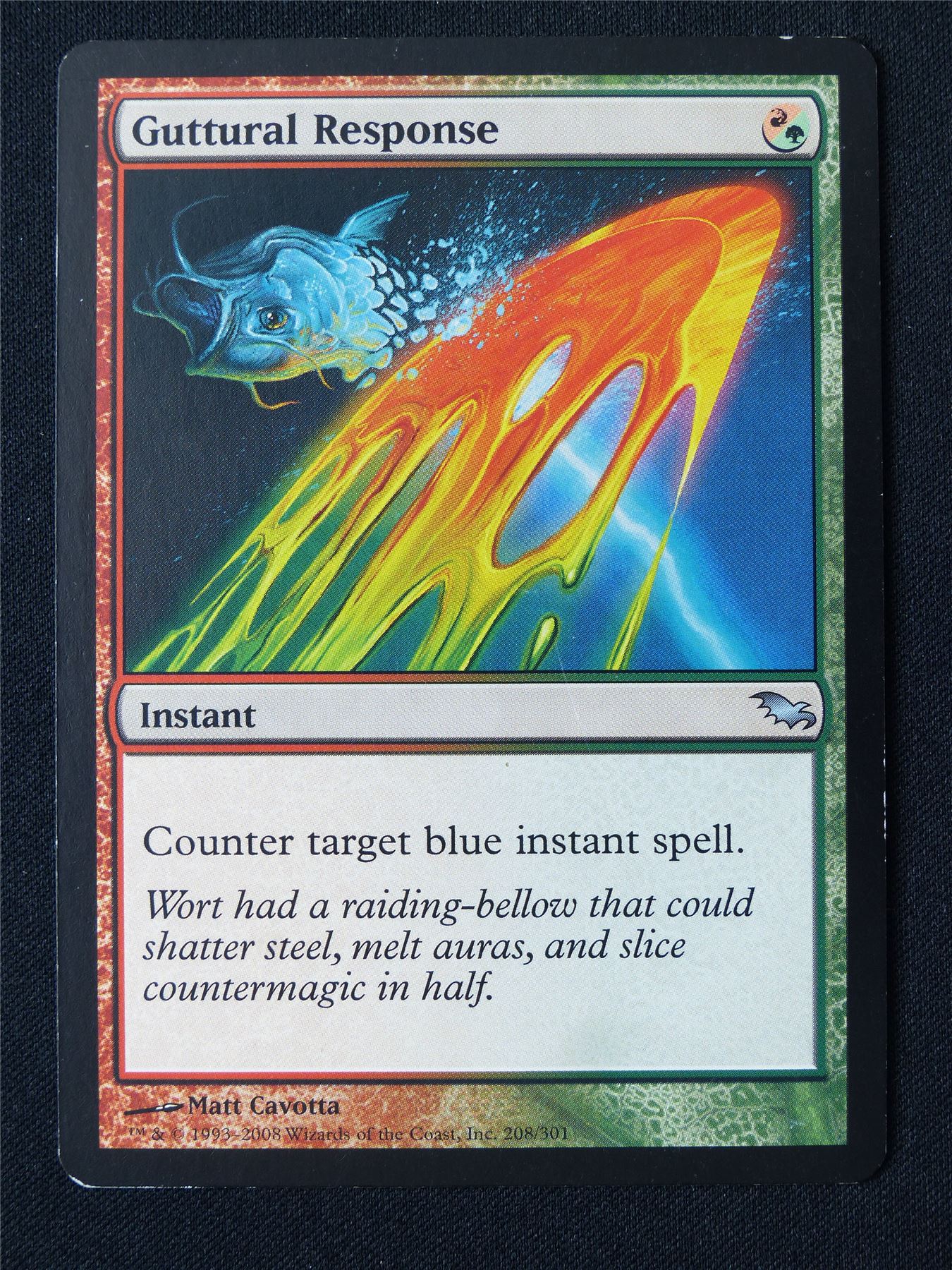 Guttural Response - SHM - Mtg Card #31V