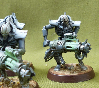 Immortals with Tesla Carbines painted - Necrons - Warhammer 40K #40B