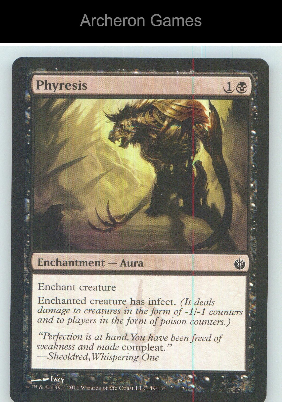 Phyresis MBS 49 C MTG Card NM/EX+