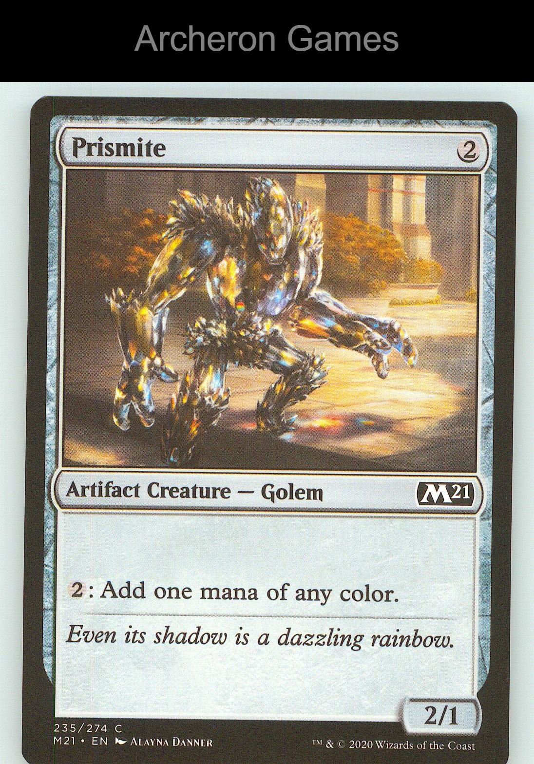 Prismite M21 235 C MTG Card NM/EX+