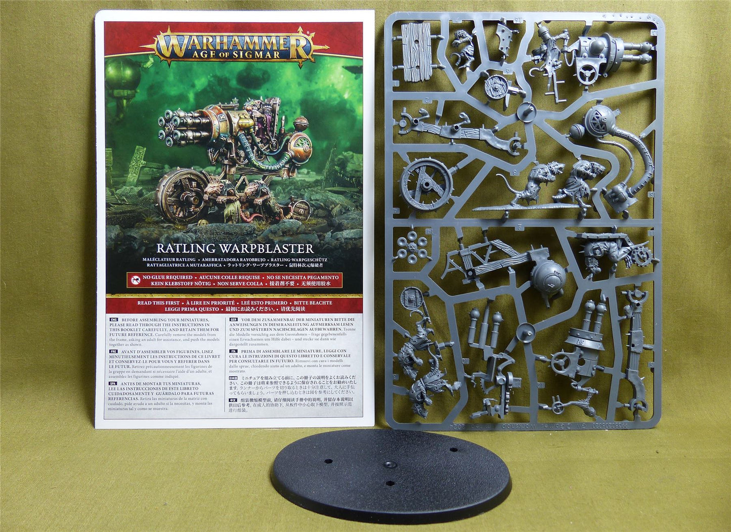 Ratling Warpblaster complete sprue - Skaven - Warhammer 40K #32B