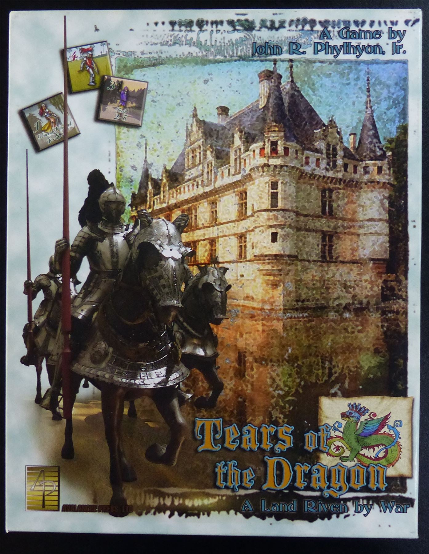 Tears of the Dragon: A Land Riven by War by John R Phythyon OOP - Avalanche Press #21X