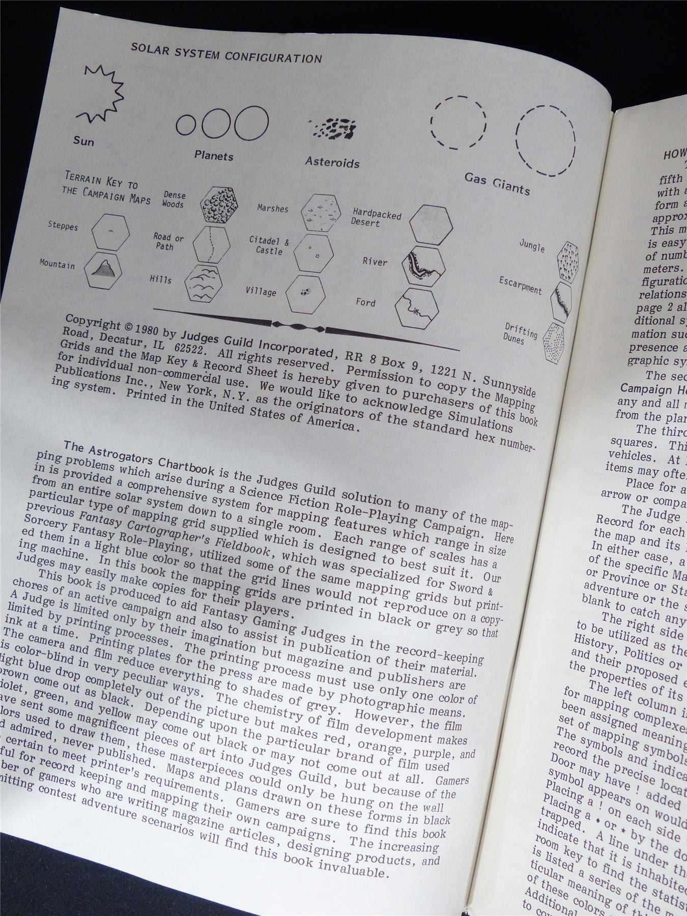 Judges Guild Traveller: The Astrogators Chartbook - Roleplay Booklet #1X0