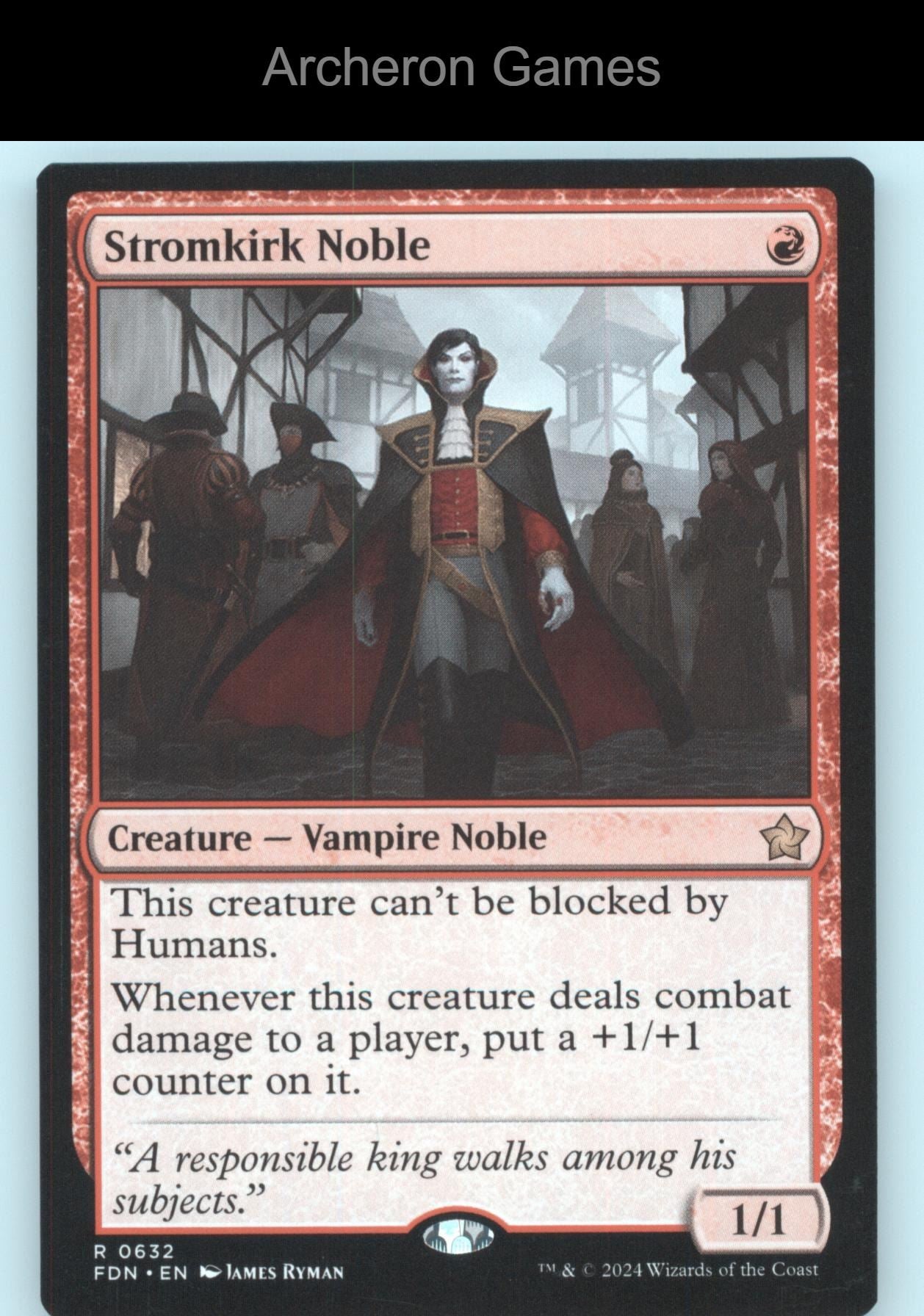 Stromkirk Noble FDN 632 R MTG Card Foundations