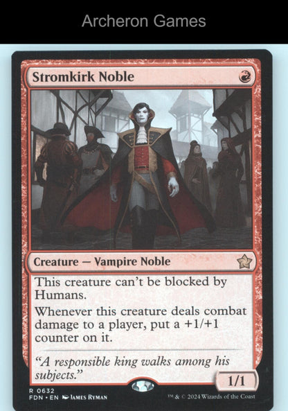 Stromkirk Noble FDN 632 R MTG Card Foundations