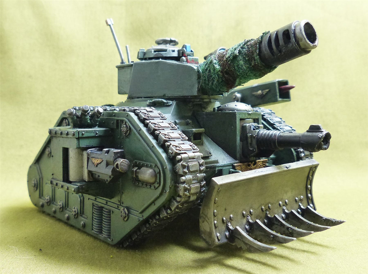 Leman Russ Battle Tank painted - Astra Militarum - Warhammer 40K #4W9