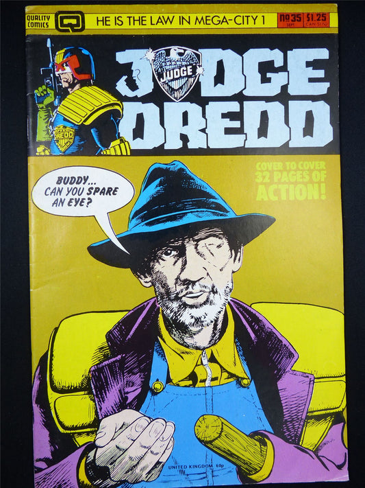 Judge Dredd #35 - Quality Comic #3GX