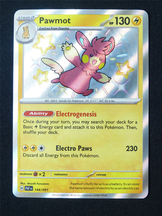 Pawmot 144/091 Textured Holo - Pokemon Card #2SV