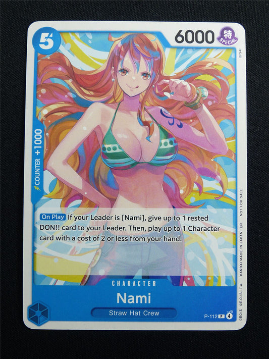Nami P-112 Promo - One Piece Card #3KM