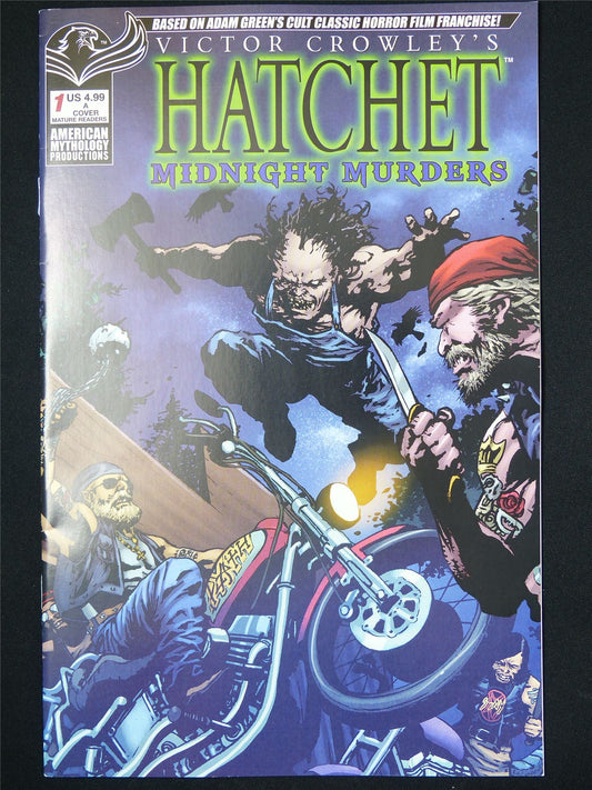 Victor Crowley's HATCHET Midnight Murders #1 - B&B Feb 2025 Mythology Comic #9KO