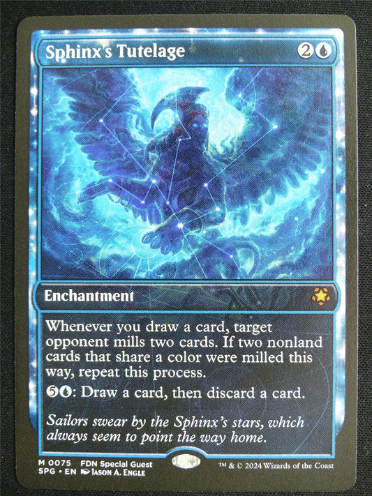 Sphinx's Tutelage Showcase - SPG - Mtg Card #4MV