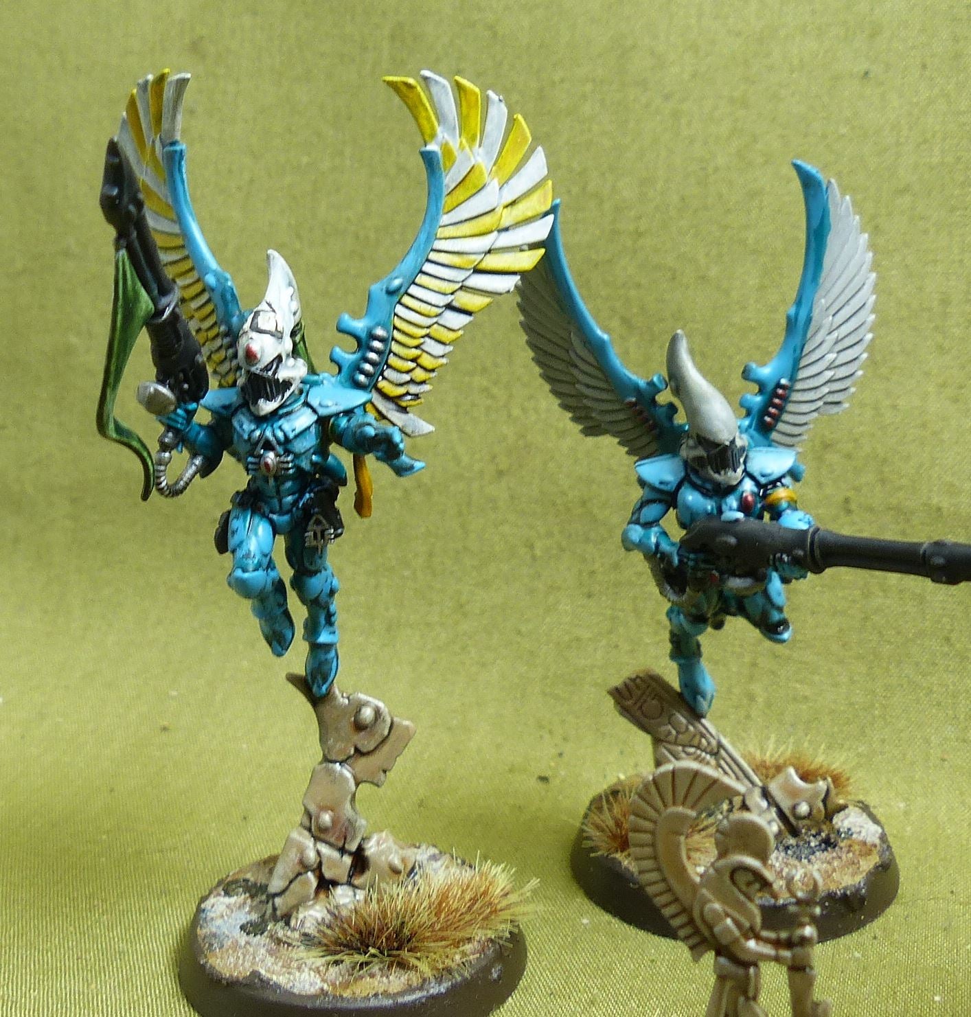 Swooping Hawks painted - Aeldari - Warhammer 40K #43K