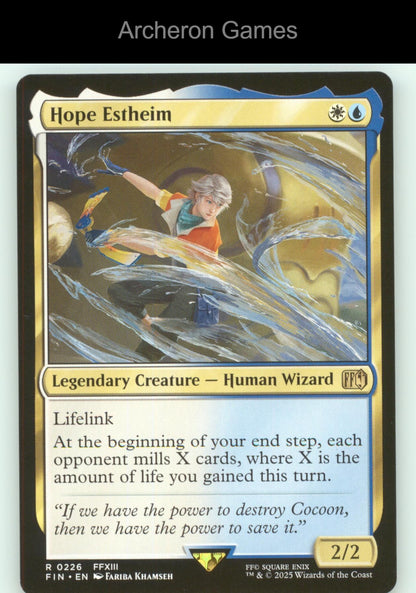 Hope Estheim 226 R MTG Card FINAL FANTASY
