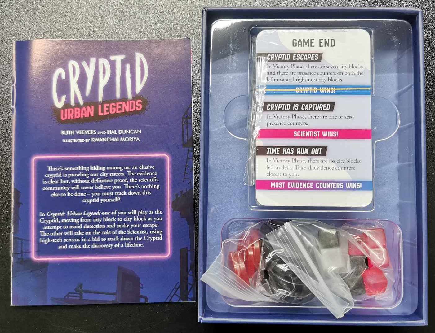 Cryptid Urban Legends - Board Game #77Y