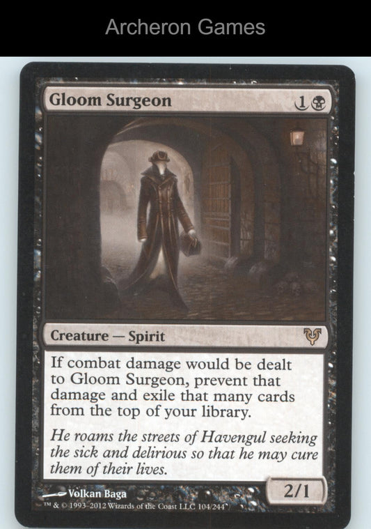 Gloom Surgeon 104 R MTG Card Avacyn Restored