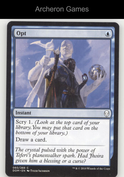 Opt 60 C MTG Card Dominaria