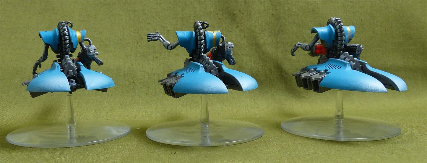 Lokhust Destroyer Squadron painted - Necrons - Warhammer 40K #2CZ