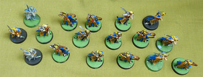 Classic Metal Elf Archers & Swordsmen set of 17 - Warhammer Lord of the Rings #12G