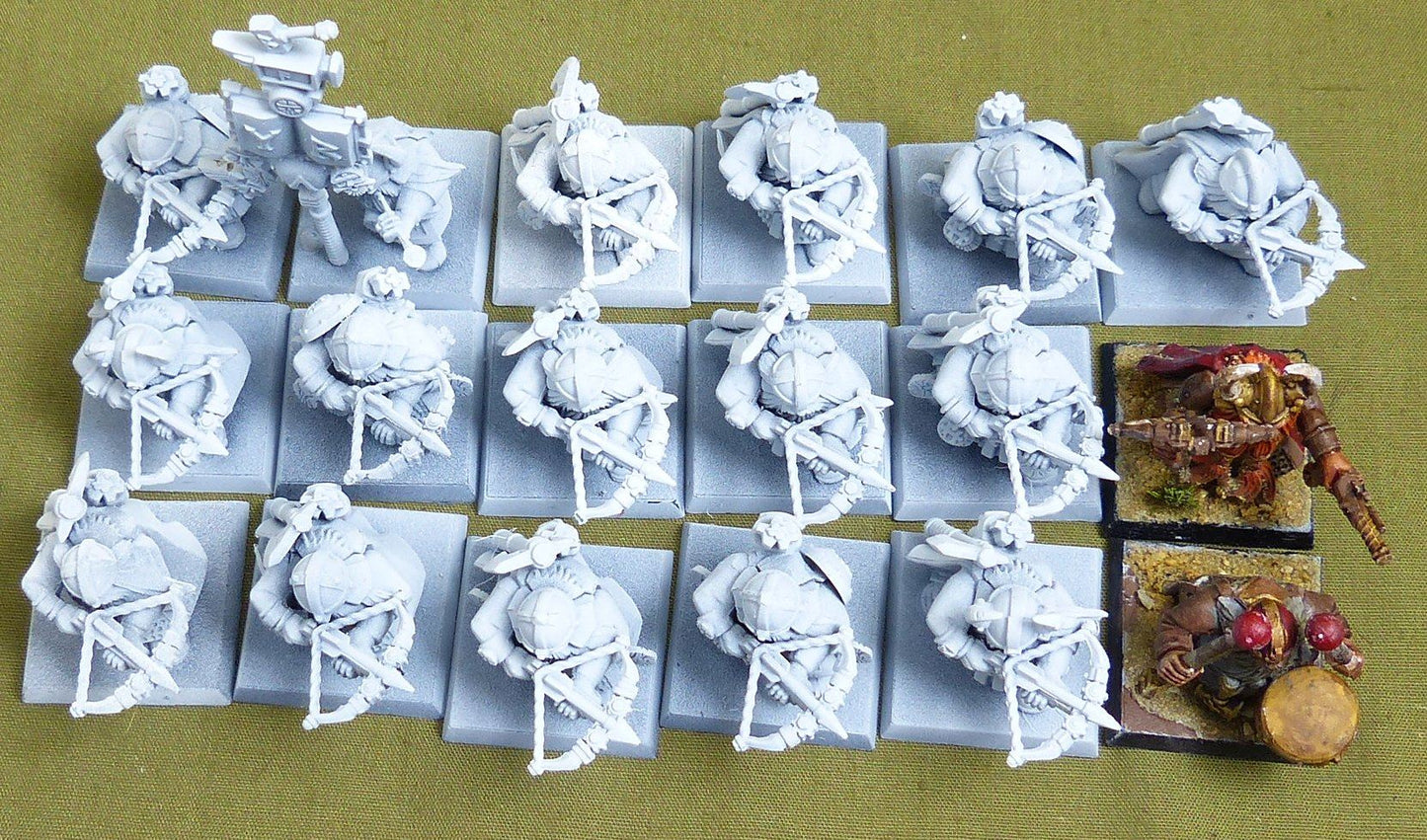 Dwarf Quarrellers set of 18 - Dwarves - Warhammer Old World #6NF