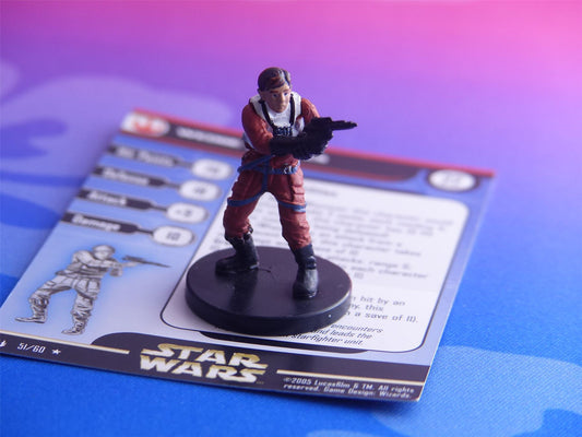 Wedge Antilles 51/60 - Star Wars Miniatures Game