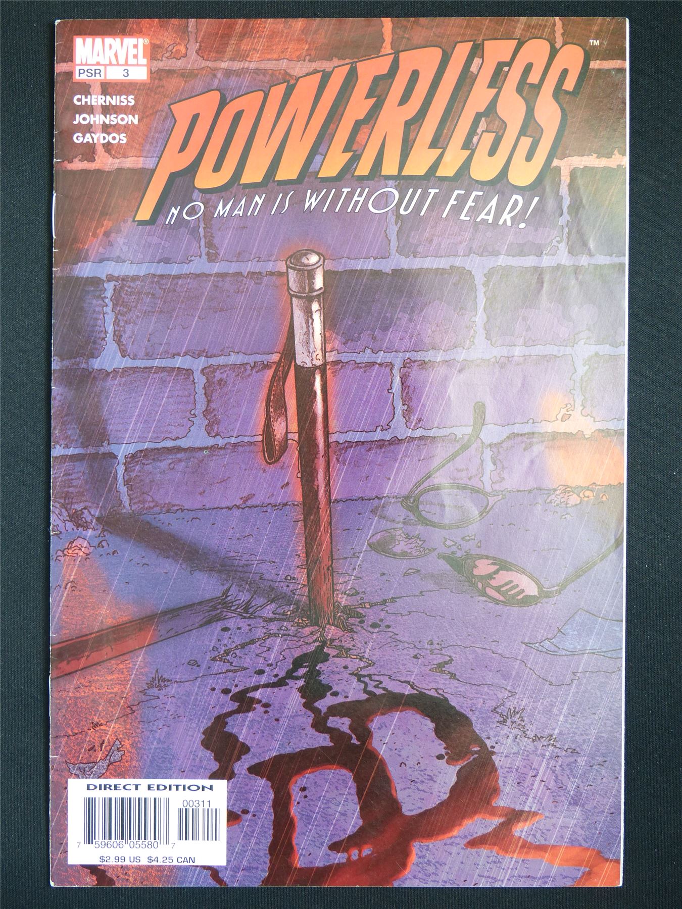 POWERLESS #3 - Marvel Comic #3QC