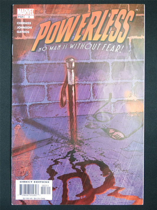 POWERLESS #3 - Marvel Comic #3QC