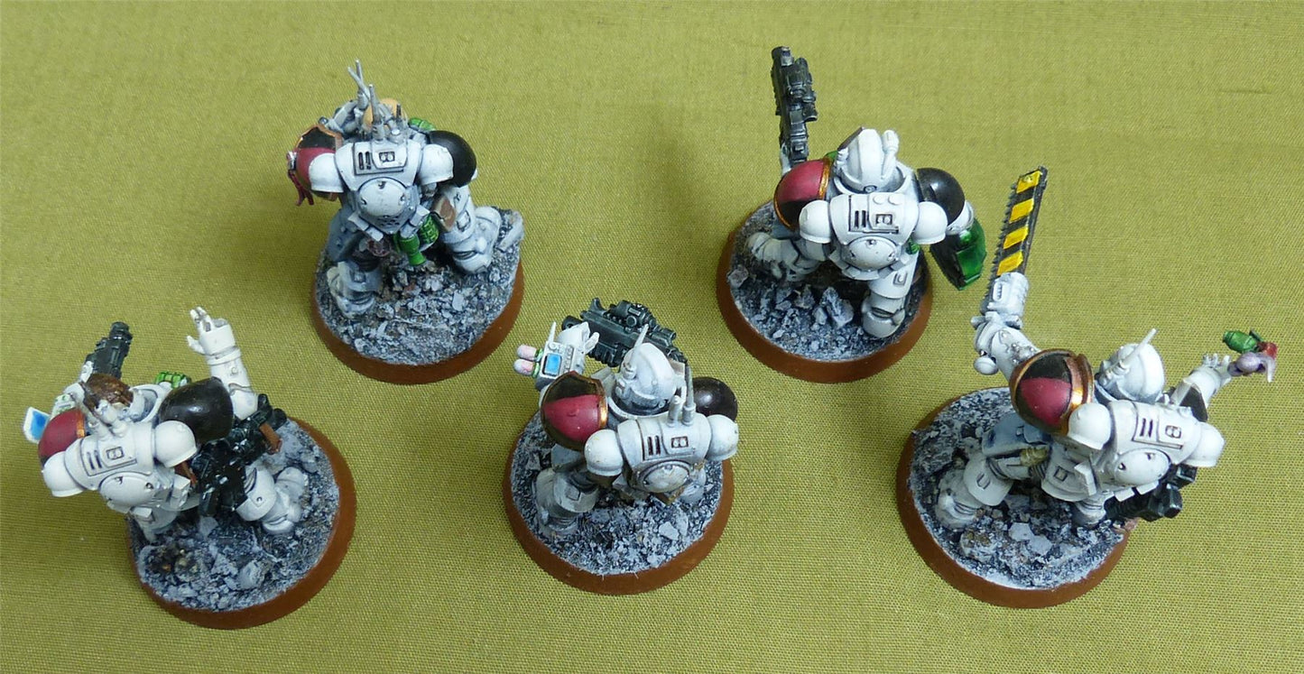 Primaris Infiltrators set of 5 painted - Space Marines - Warhammer 40K #515