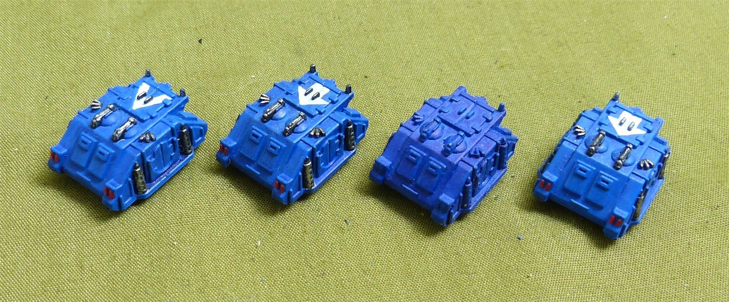 Rhinos set of 4 - Space Marines - Warhammer Epic #1ST