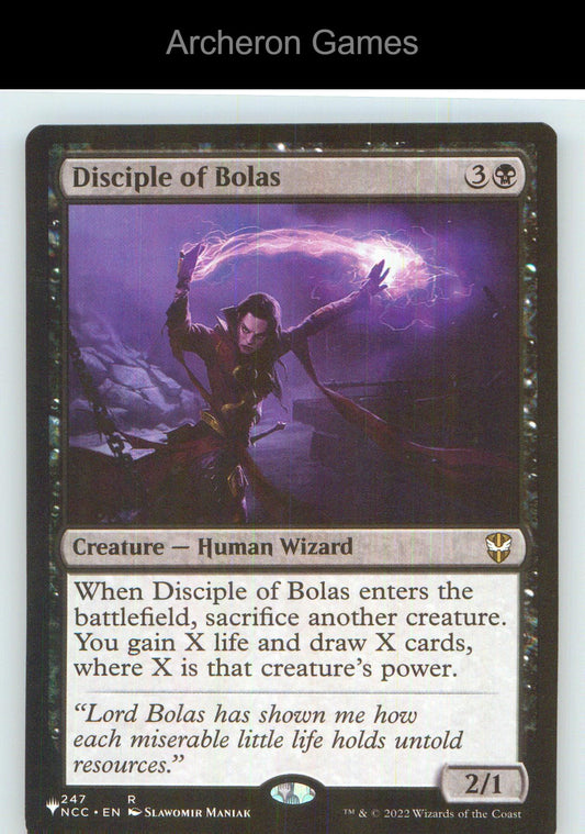Disciple of Bolas NCC 247 R MTG Card NM/EX+