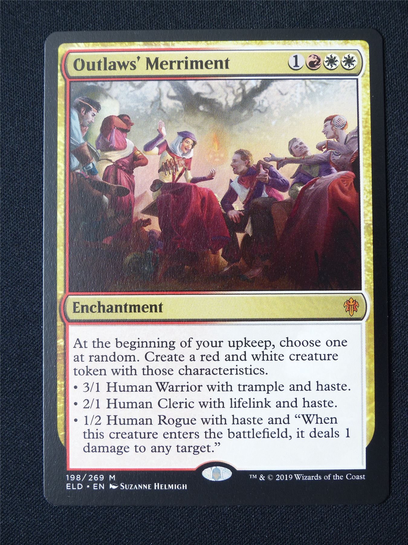 Outlaws' Merriment - ELD - Mtg Card #4F7