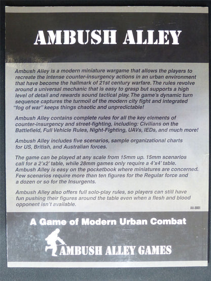 Ambush Alley: Game of Modern Combat - Ambush Alley Games Softback #MI