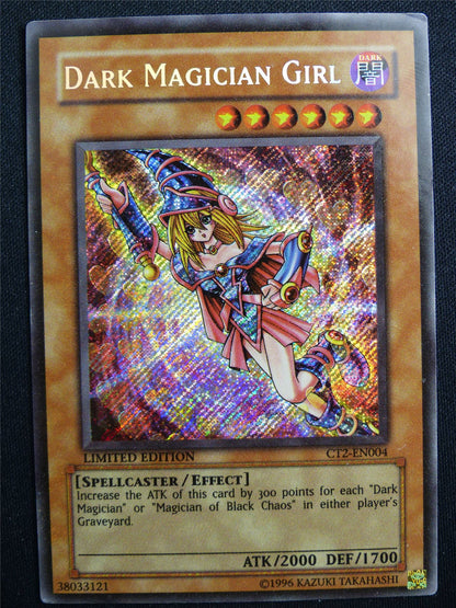 Dark Magician Girl CT2 Secret Rare - lim ed Yugioh Card #4UC