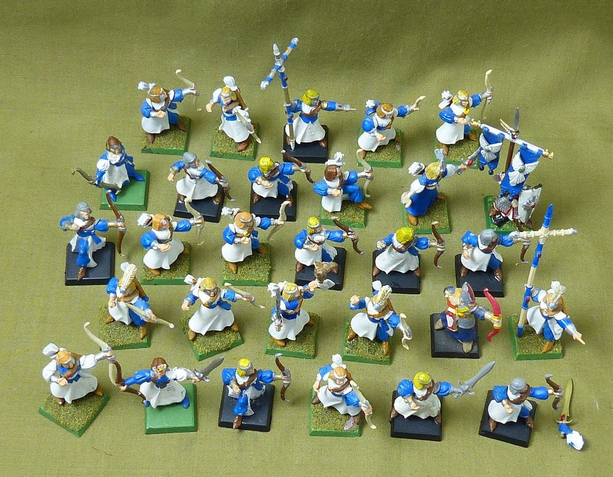 Classic Elf Archers - High Elves - Warhamer Fantasy #4WU
