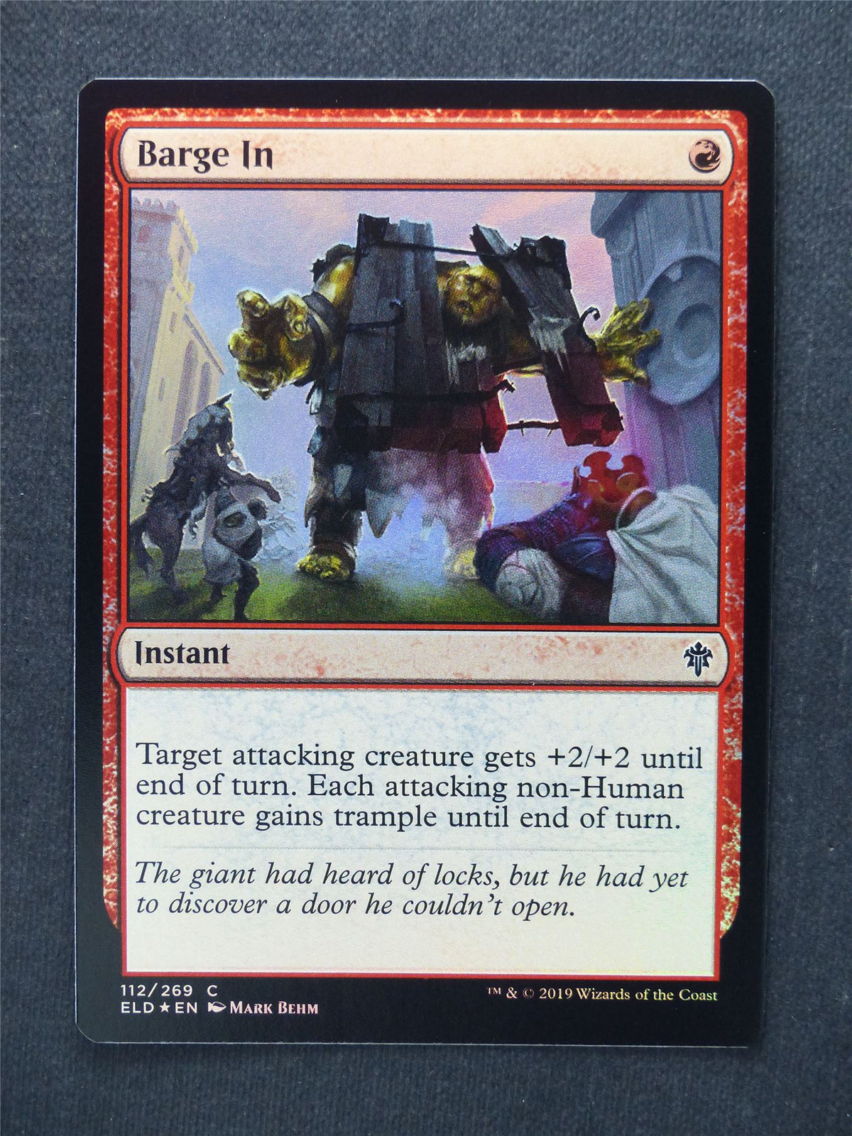 Barge In Foil - Mtg Magic Cards #QO