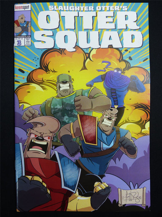 OTTER Squad #3 Cvr A - May 2026 Keenspot Comic #QJ
